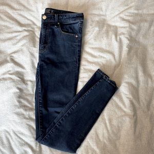 Ladies Abercrombie & Fitch super skinny dark jeans